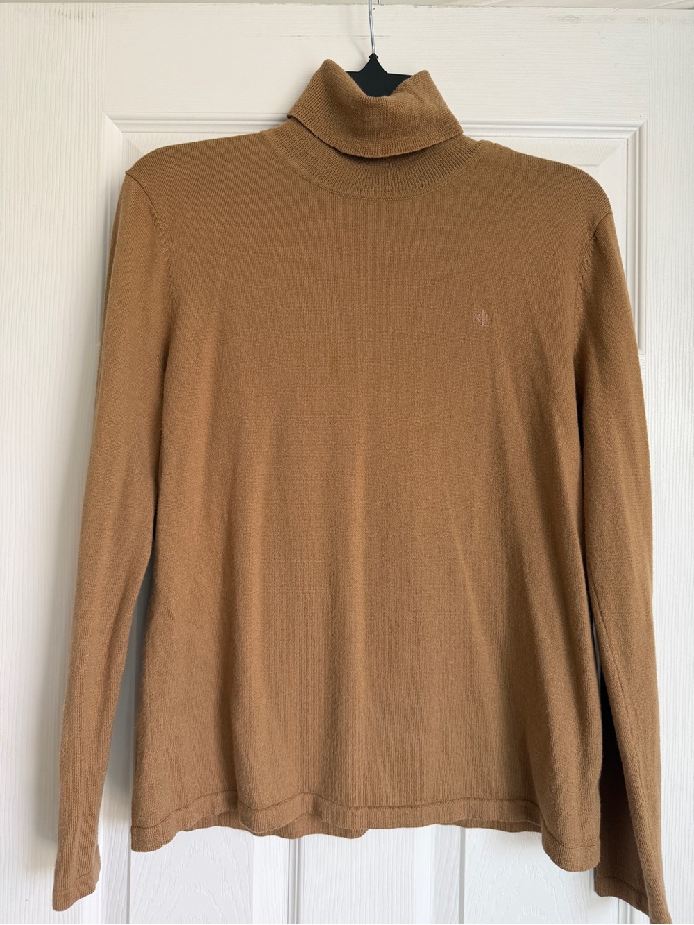 Lauren Ralph Lauren Camel Brown Turtleneck Sweater